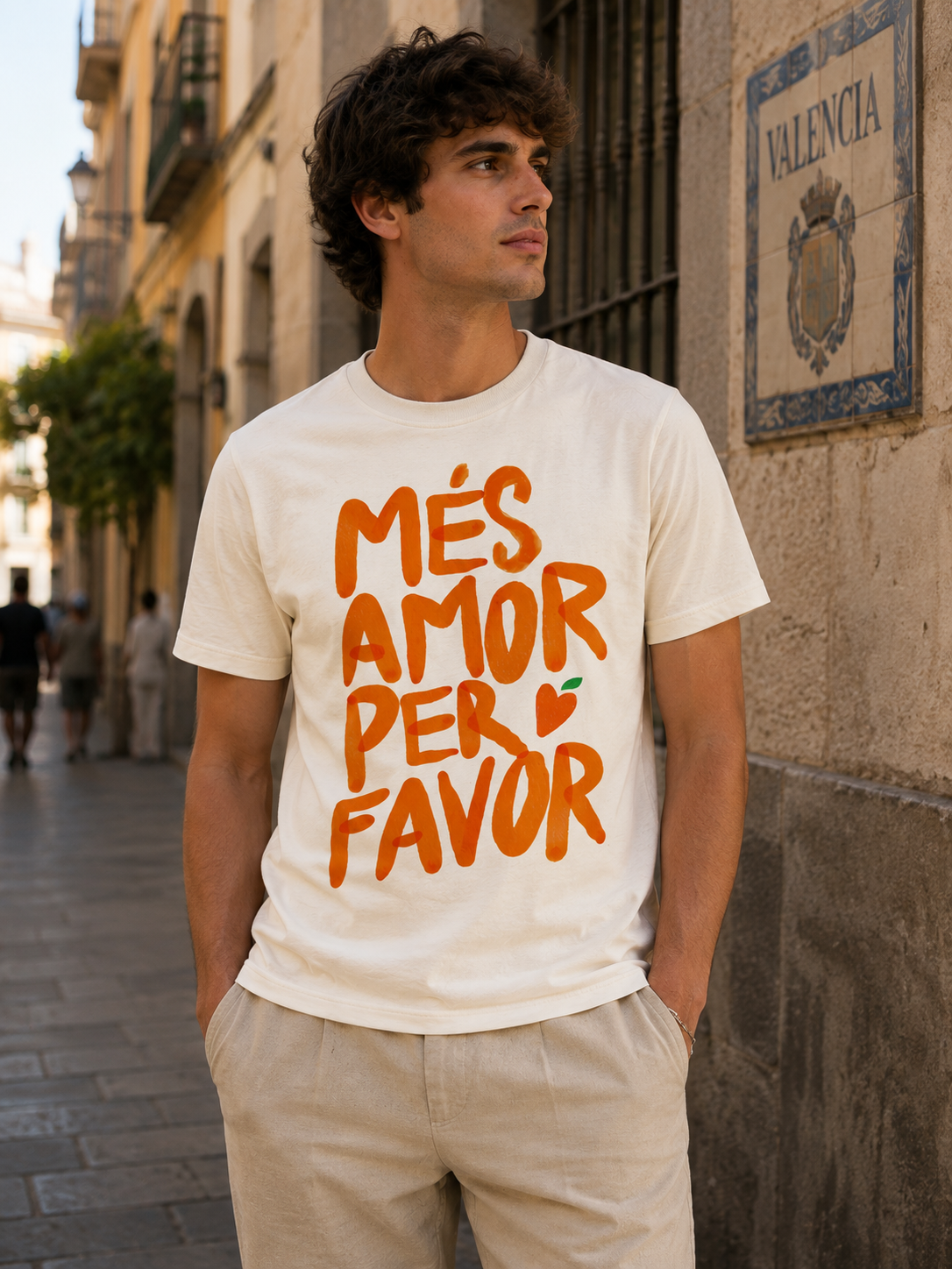 Terreta Camiseta Més Amor Valencia — Unisex