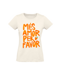 Terreta Camiseta Més Amor Valencia — Mujer