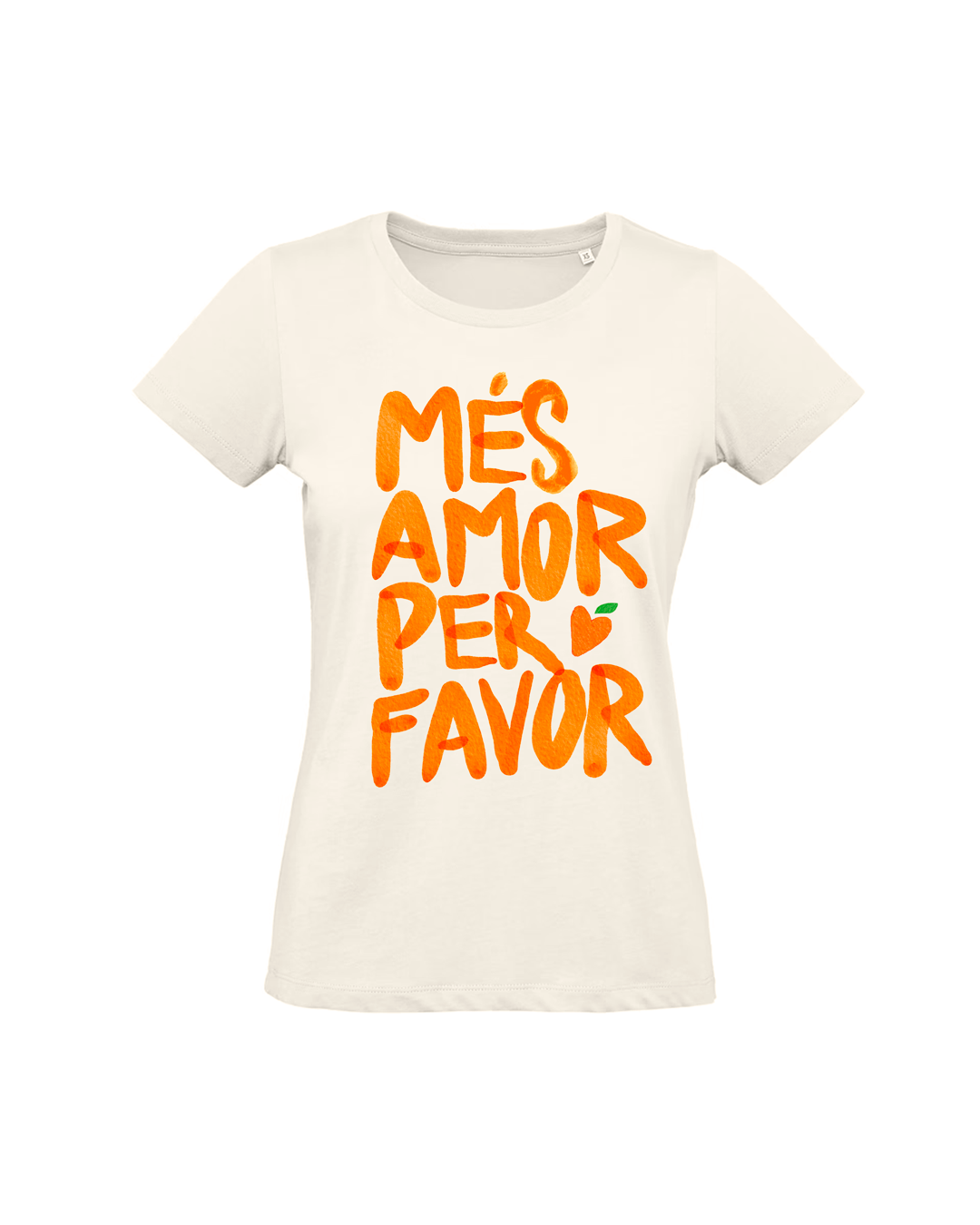 Terreta Camiseta Més Amor Valencia — Mujer