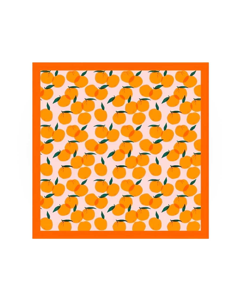 Pañuelo Terreta Naranjas Seda