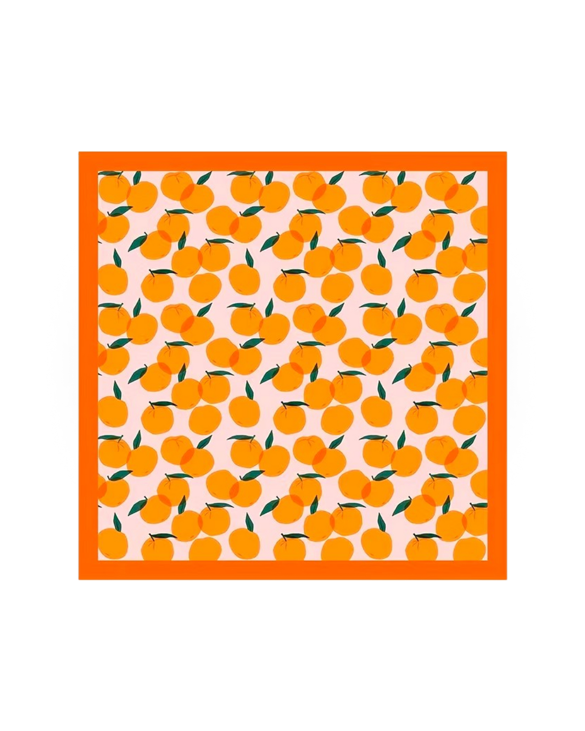 Pañuelo Terreta Naranjas Seda