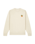 Terreta Oversized Heart Patch Sweatshirt