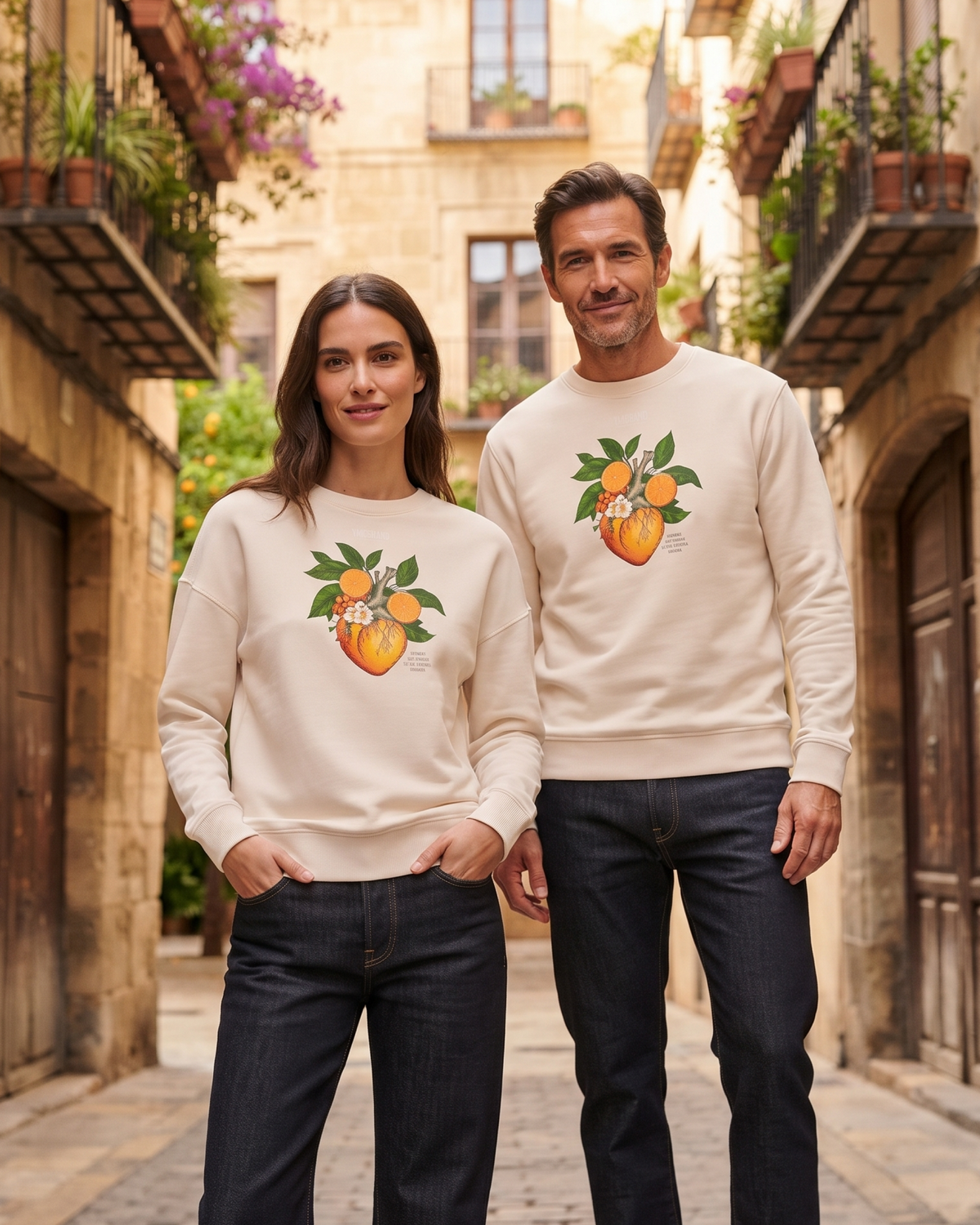 Sudadera Terreta Básica Siente Valencia