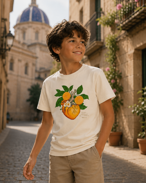 Camiseta Niñ@ Terreta Siente Corazón