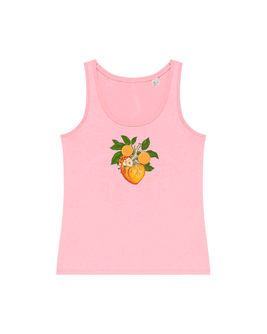 Camiseta Terreta Tirantes Siente Rosa