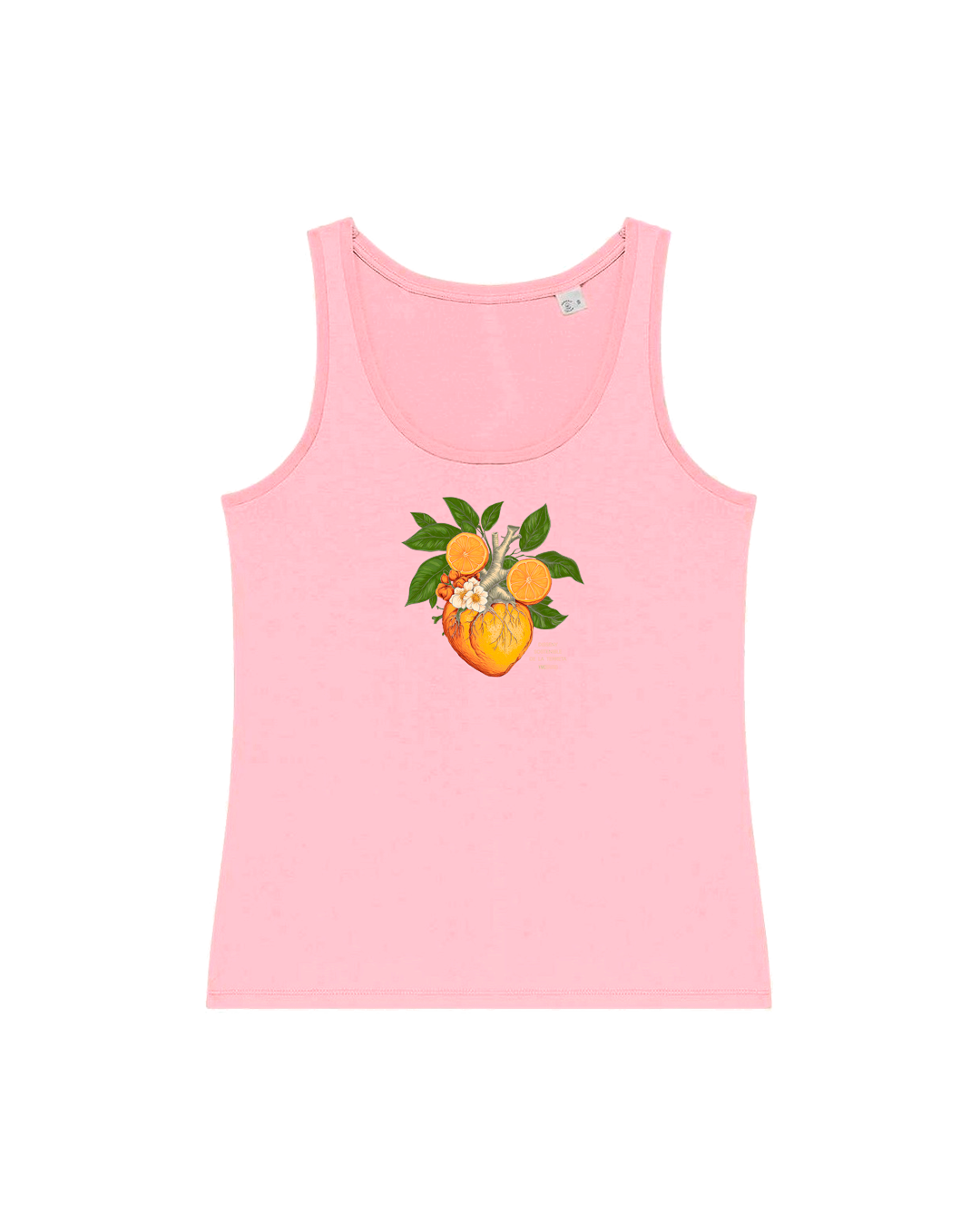 Camiseta Terreta Tirantes Siente Rosa